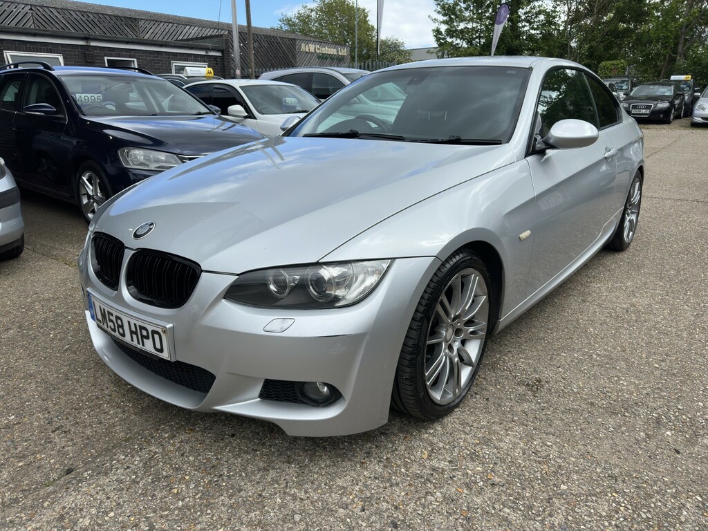 BMW 3 Series 3.0 325D M Sport Coupe 2008 Silver #3