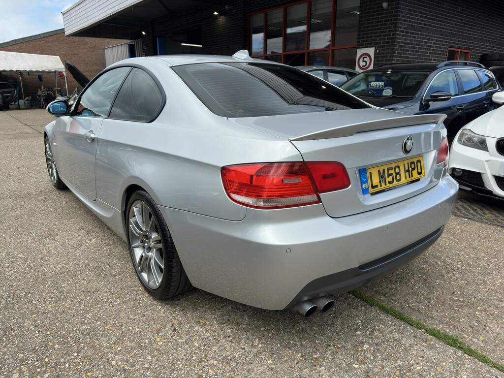 BMW 3 Series 3.0 325D M Sport Coupe 2008 Silver #5