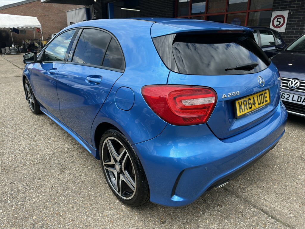 Mercedes-Benz A Class 2.1 A200 Cdi Amg Sport 2014 KR64UDE Blue #5