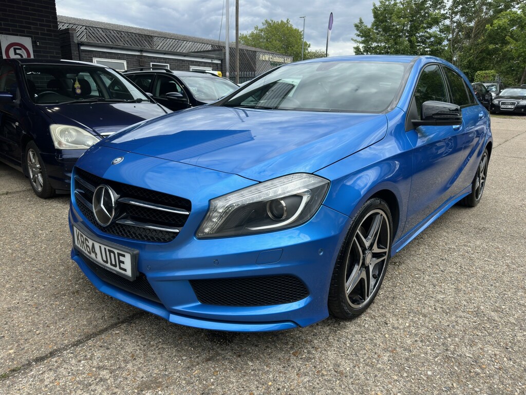 Mercedes-Benz A Class 2.1 A200 Cdi Amg Sport 2014 KR64UDE Blue #3