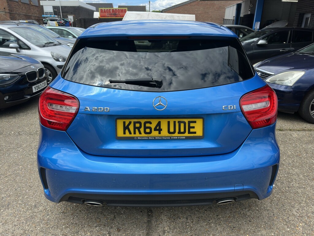 Mercedes-Benz A Class 2.1 A200 Cdi Amg Sport 2014 KR64UDE Blue #6