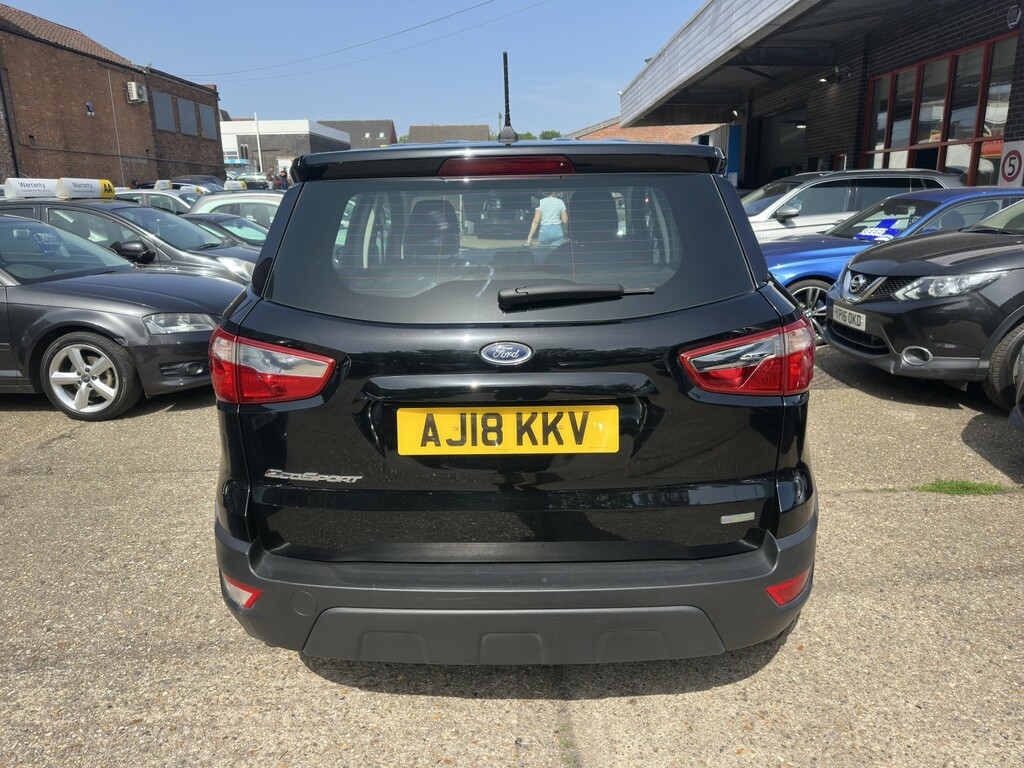 Ford Ecosport 1.0 T Ecoboost Zetec 2018 AJ18KKV Black #6