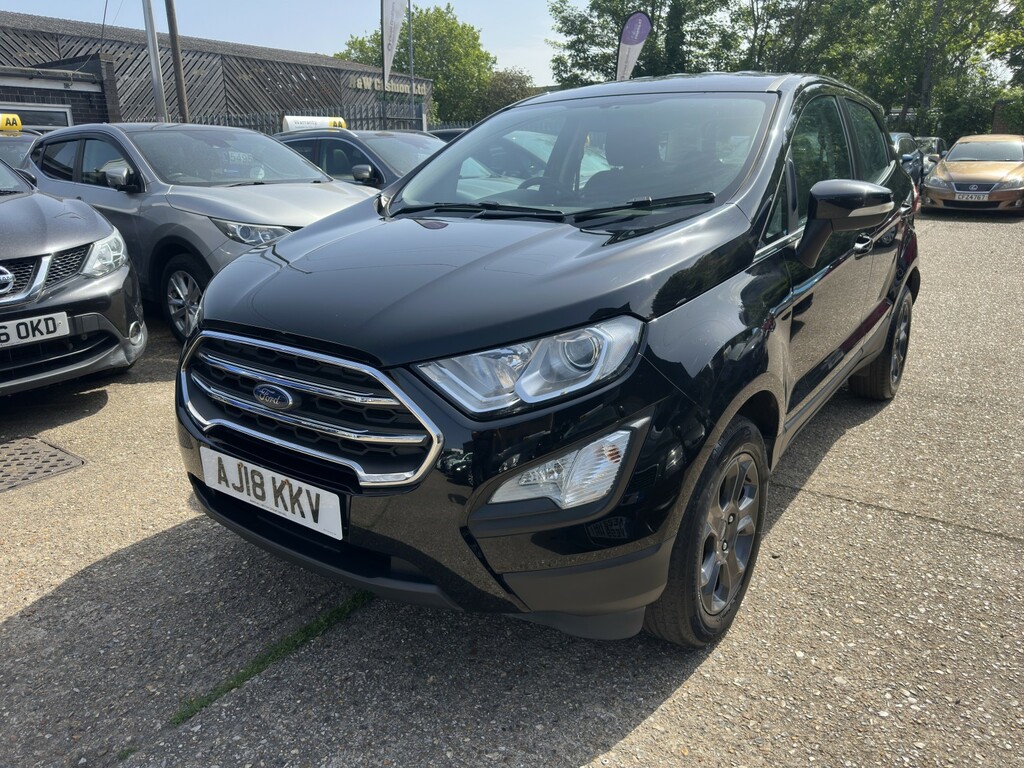 Ford Ecosport 1.0 T Ecoboost Zetec 2018 AJ18KKV Black #4