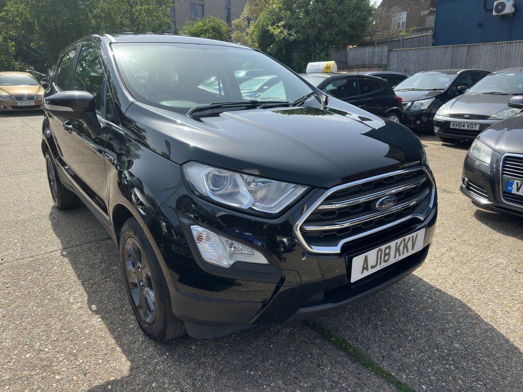 Ford Ecosport 1.0 T Ecoboost Zetec 2018 Black