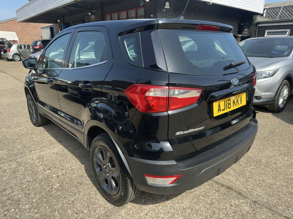 Ford Ecosport 1.0 T Ecoboost Zetec 2018 AJ18KKV Black #6