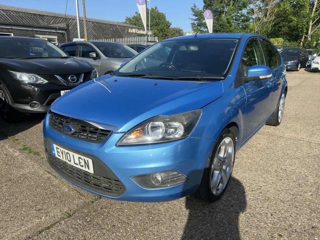 Ford Focus 1.6 Zetec 2010 EY10LCN Blue #3