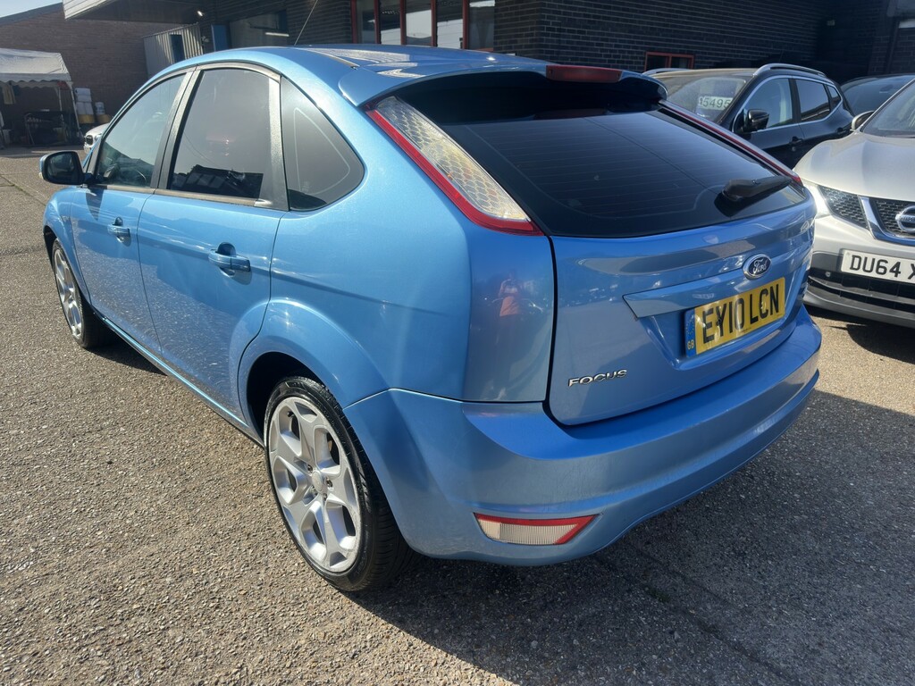 Ford Focus 1.6 Zetec 2010 EY10LCN Blue #5