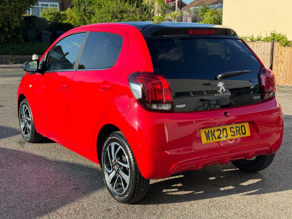Peugeot 108 1.0 Allure Hatchback Euro 6 S S WK20SRO Red #6