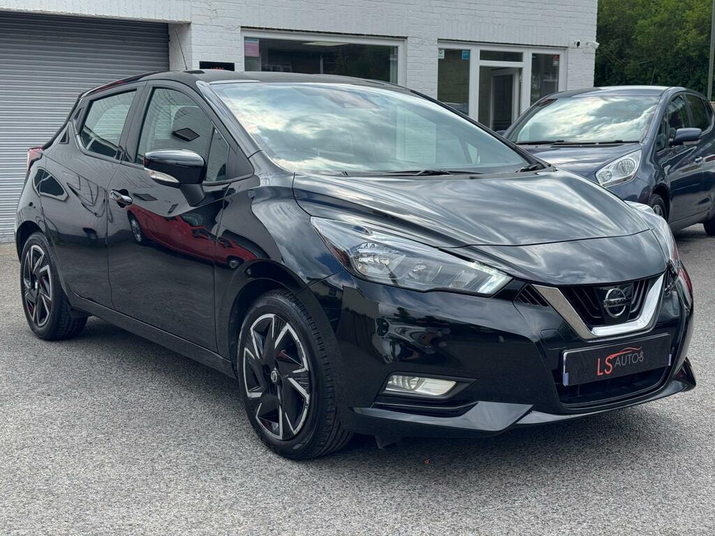 Nissan Micra 1.0 Ig-t Acenta Hatchback Euro 6 LO71GXC Black #2