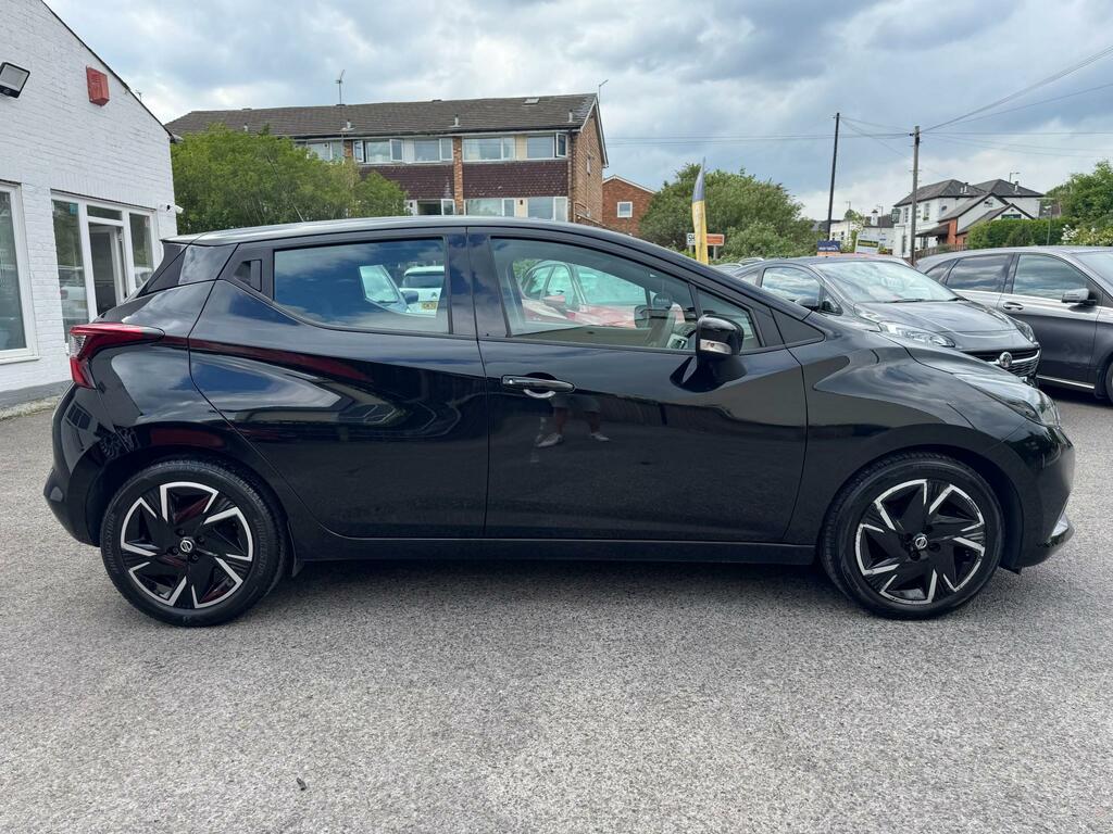 Nissan Micra 1.0 Ig-t Acenta Hatchback Euro 6 LO71GXC Black #3
