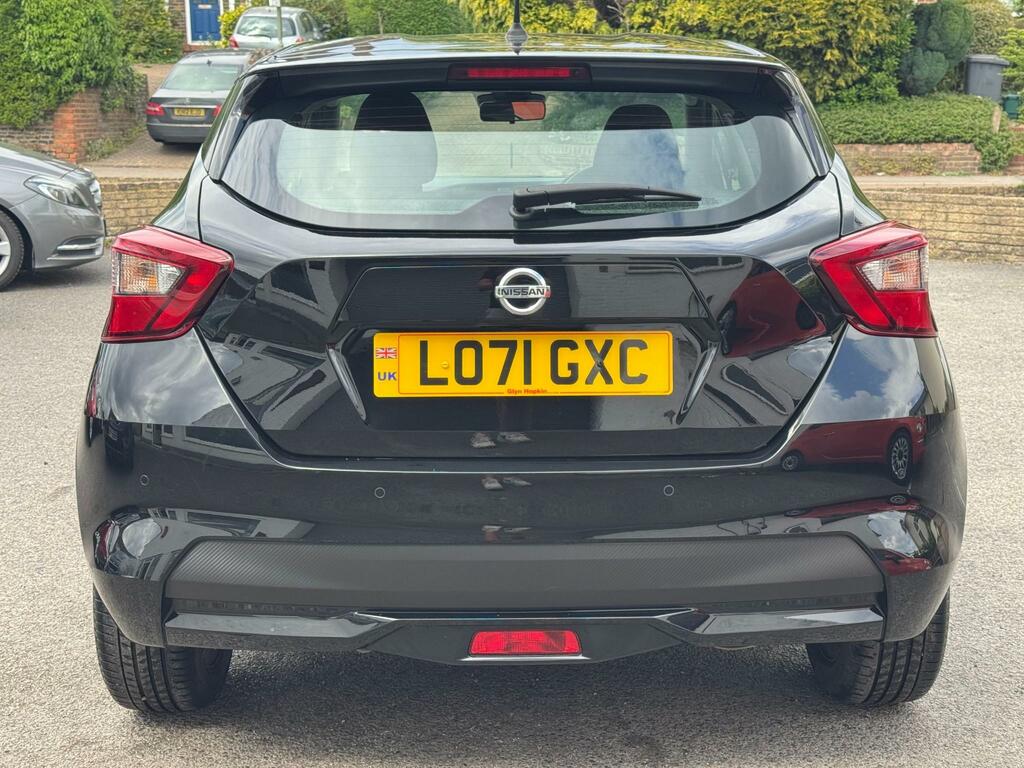 Nissan Micra 1.0 Ig-t Acenta Hatchback Euro 6 LO71GXC Black #5