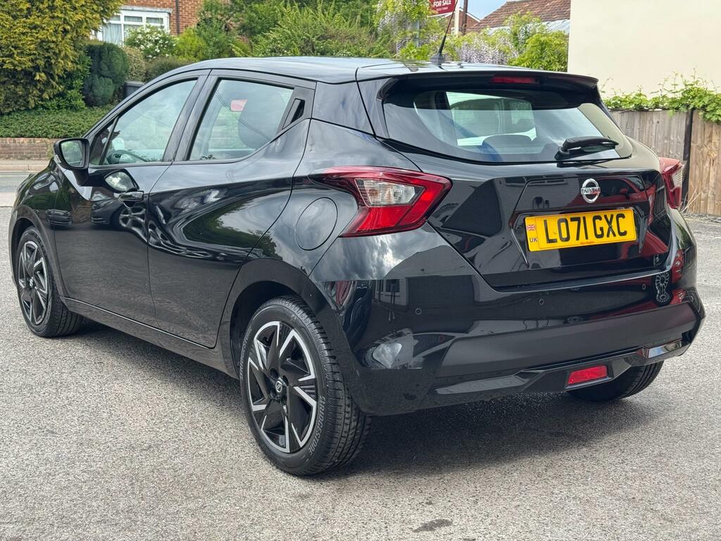 Nissan Micra 1.0 Ig-t Acenta Hatchback Euro 6 LO71GXC Black #6