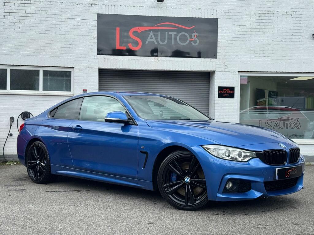 BMW 4 Series Gran Coupe 2.0 425D M Sport Coupe Euro 6 S S Blue