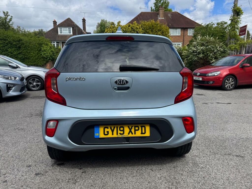 Kia Picanto 1.0 Wave Hatchback Euro 6 66 Bh GY19XPD Blue #5