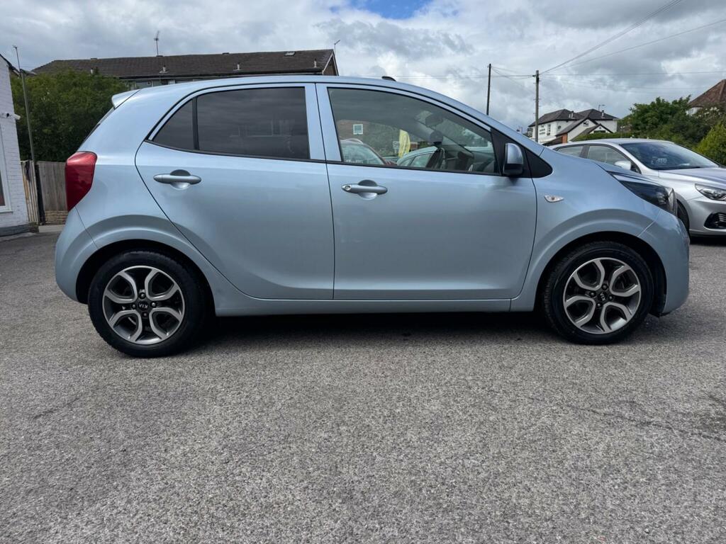 Kia Picanto 1.0 Wave Hatchback Euro 6 66 Bh GY19XPD Blue #3