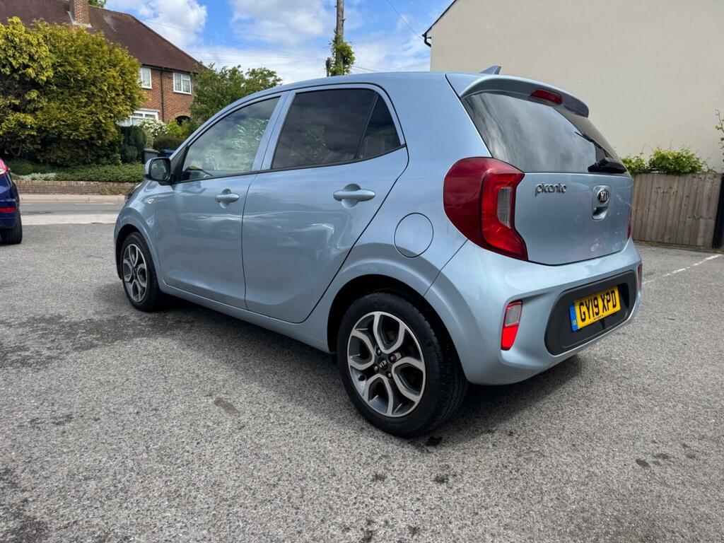 Kia Picanto 1.0 Wave Hatchback Euro 6 66 Bh GY19XPD Blue #6