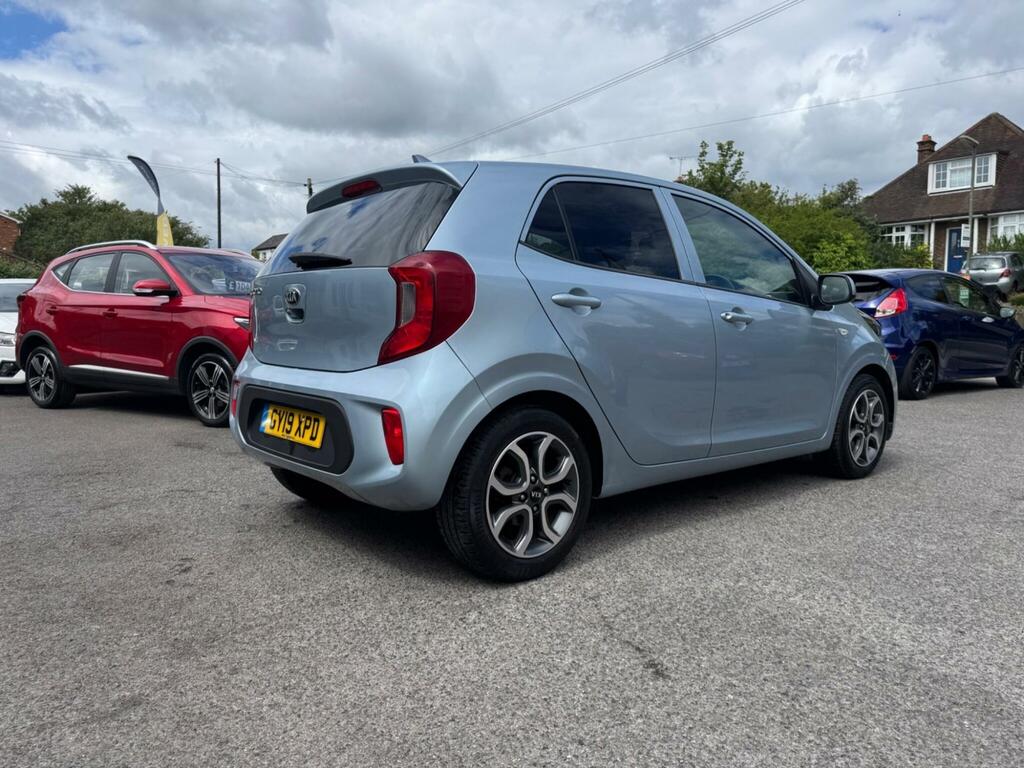 Kia Picanto 1.0 Wave Hatchback Euro 6 66 Bh GY19XPD Blue #4