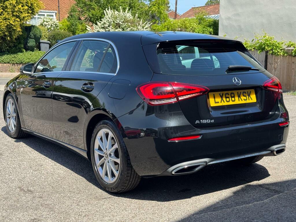 Mercedes-Benz A Class 1.5 A180d Sport Hatchback 7G-dct Euro 6 LX68KSK Black #6