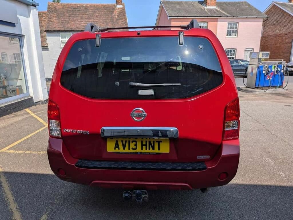 Nissan Pathfinder Dci Tekna Red #3