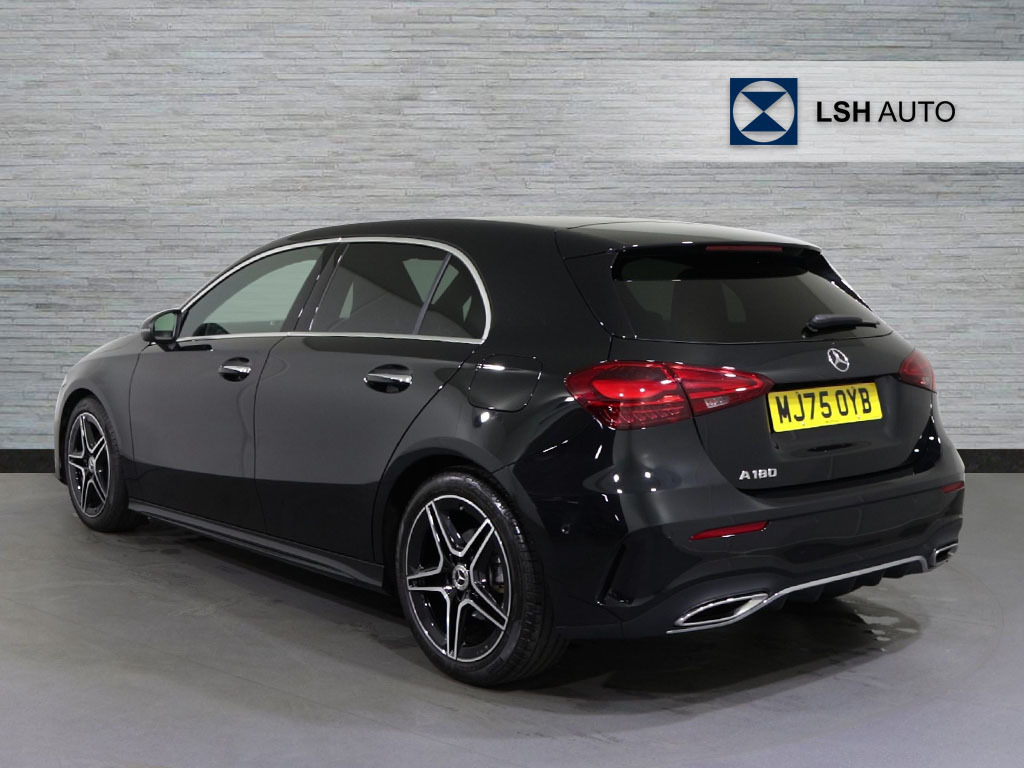 Mercedes-Benz A Class A180 Amg Line Executive MJ75OYB Black #2