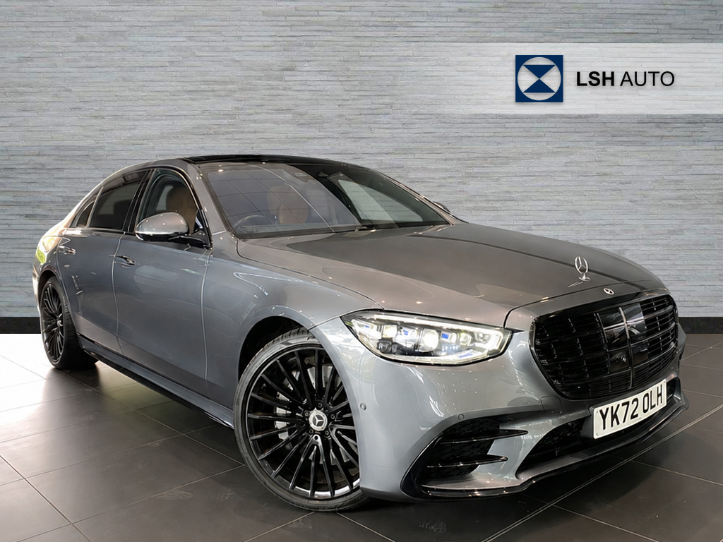 Mercedes-Benz S Class S400d L 4Matic Amg Line Premium Plus 9G-tronic Grey