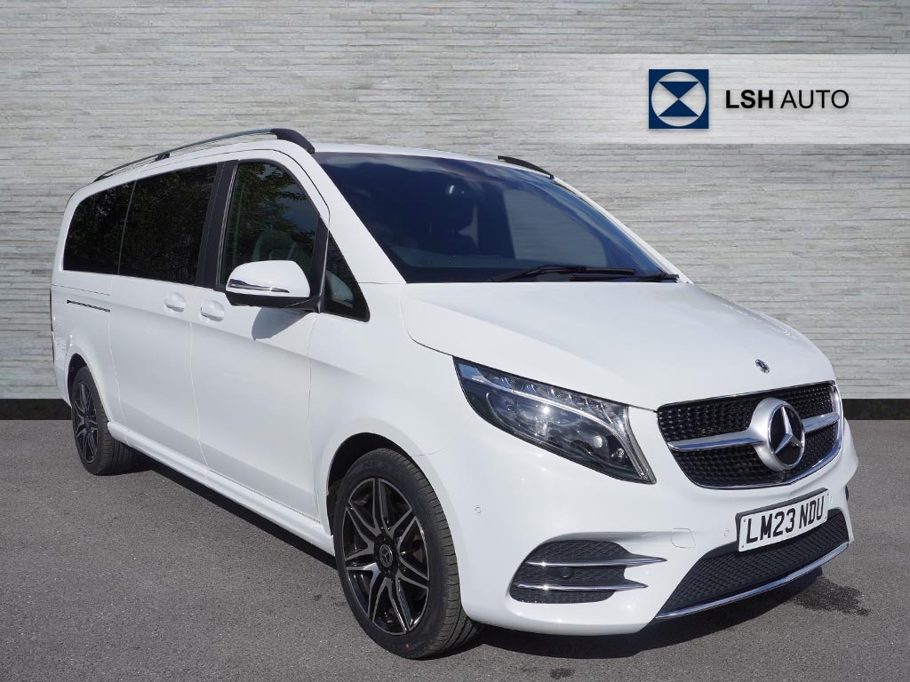 Mercedes-Benz V Class V300 D 237 Amg Line 9G-tronic Extra Long White