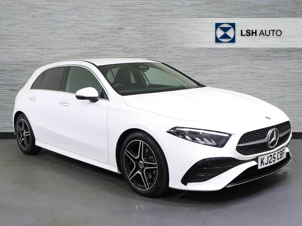 Mercedes-Benz A Class A200d Amg Line Executive White