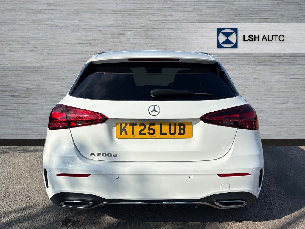 Mercedes-Benz A Class A200d Amg Line Executive KT25LUB White #4