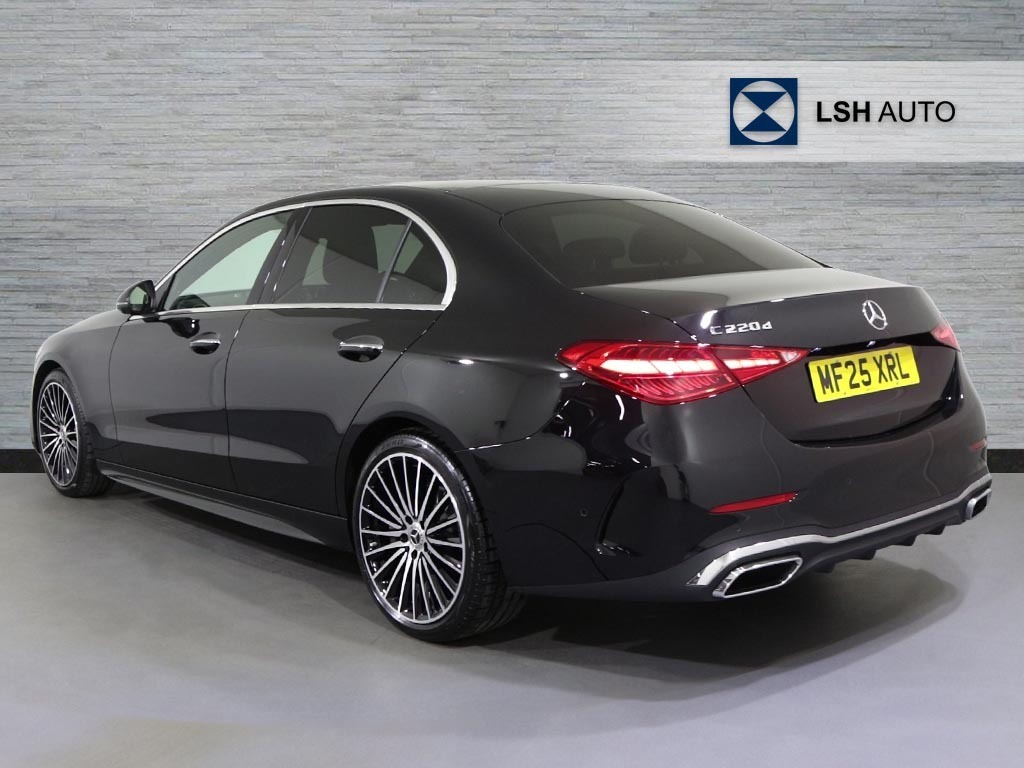 Mercedes-Benz C Class C220d Amg Line Premium Plus 9G-tronic Black #2