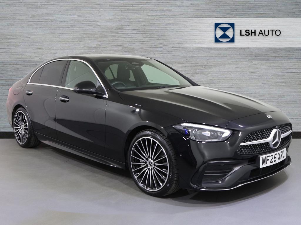Mercedes-Benz C Class C220d Amg Line Premium Plus 9G-tronic Black