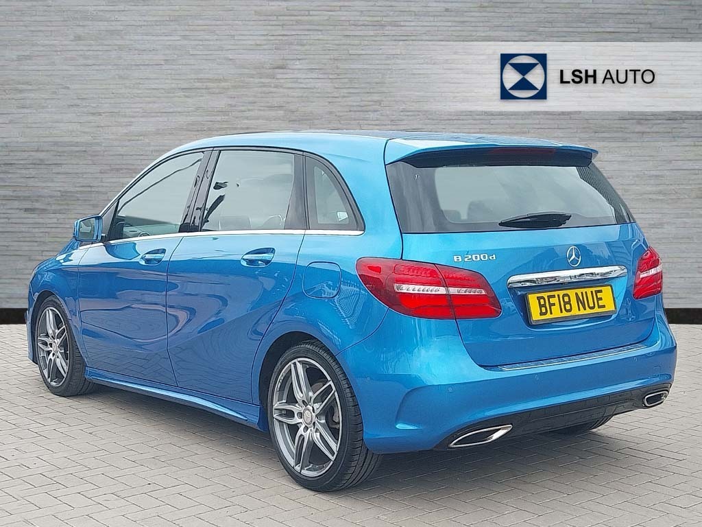 Mercedes-Benz B Class B200d Amg Line Premium Blue #2