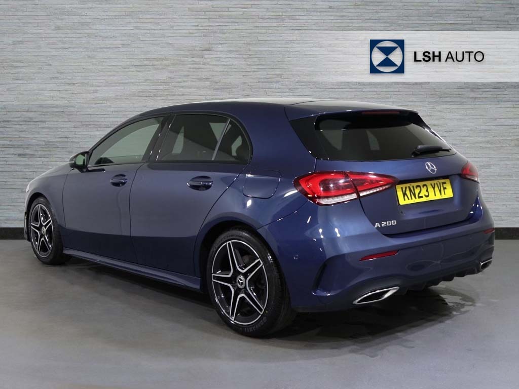 Mercedes-Benz A Class A200 Amg Line Executive KN23YVF Blue #2
