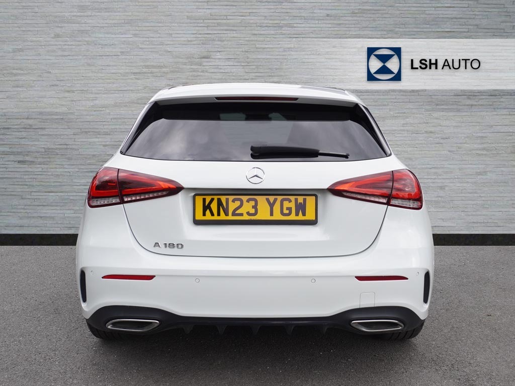 Mercedes-Benz A Class A180 Amg Line Premium KN23YGW White #4