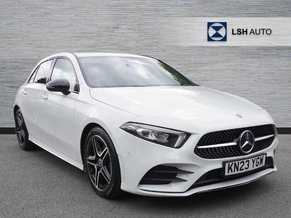 Mercedes-Benz A Class A180 Amg Line Premium White