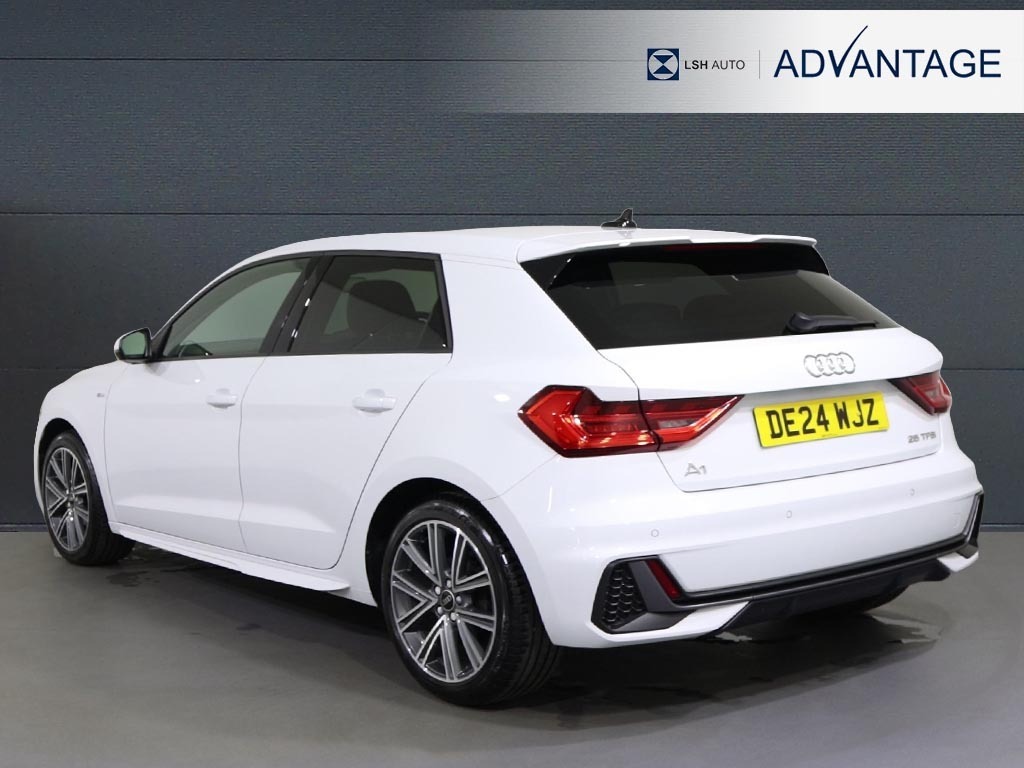 Audi A1 25 Tfsi S Line S Tronic DE24WJZ White #2