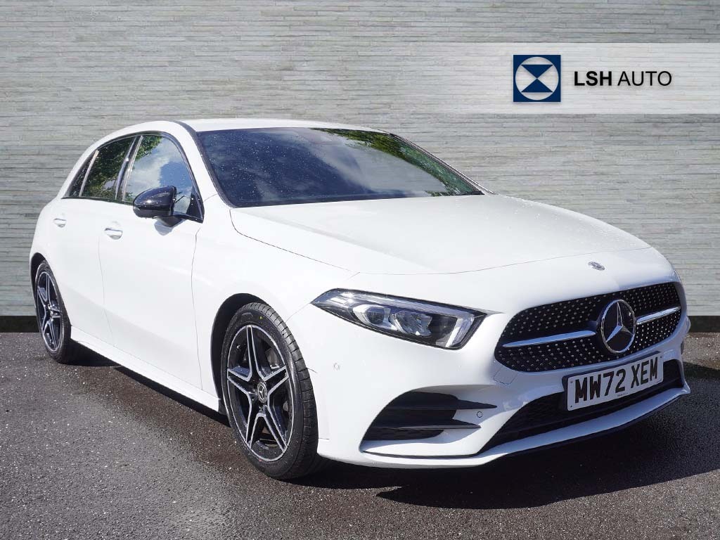 Mercedes-Benz A Class A180 Amg Line Premium Night Pack White