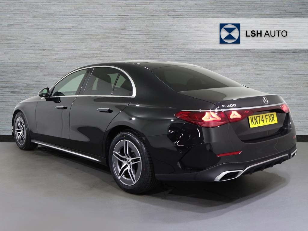 Mercedes-Benz E Class E200 Amg Line 9G-tronic Black #2