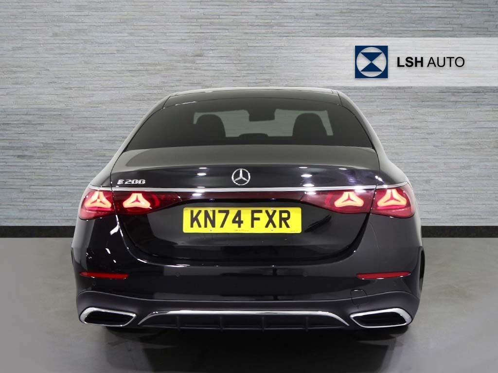 Mercedes-Benz E Class E200 Amg Line 9G-tronic Black #5