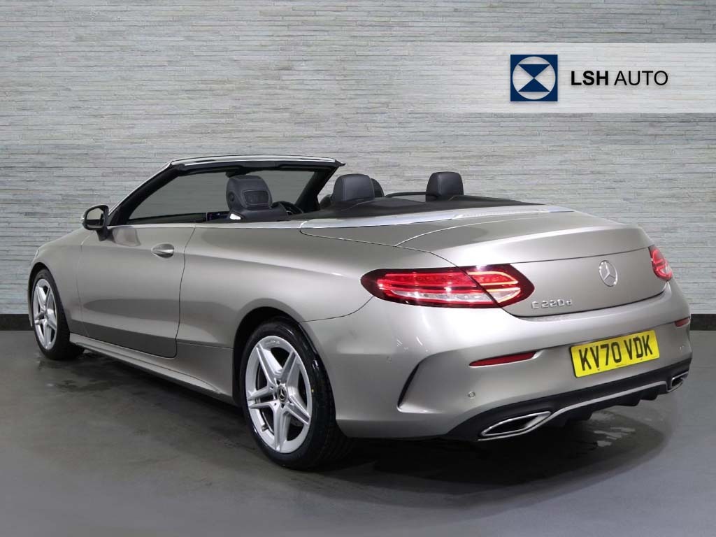 Mercedes-Benz C Class C220d Amg Line Edition 9G-tronic KV70VDK Silver #2