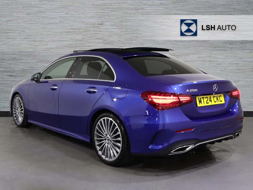 Mercedes-Benz A Class A200 Amg Line Premium Plus MT24CKC Blue #2