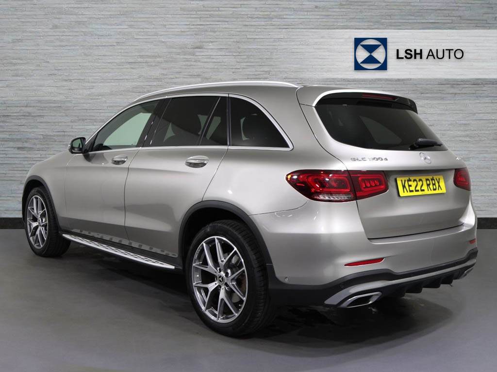 Mercedes-Benz GLC Class Glc 300D 4Matic Amg Line Premium Plus 9G-troni KE22RBX Silver #2