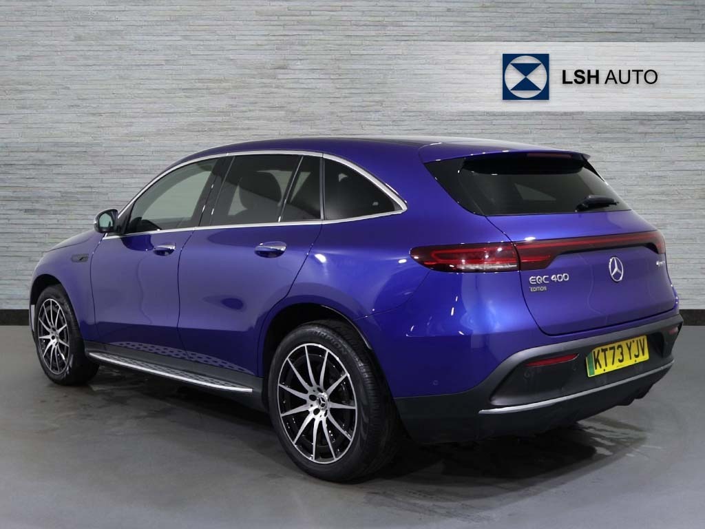 Mercedes-Benz EQC Eqc 400 300Kw Amg Line Edition 80Kwh KT73YJV Blue #2