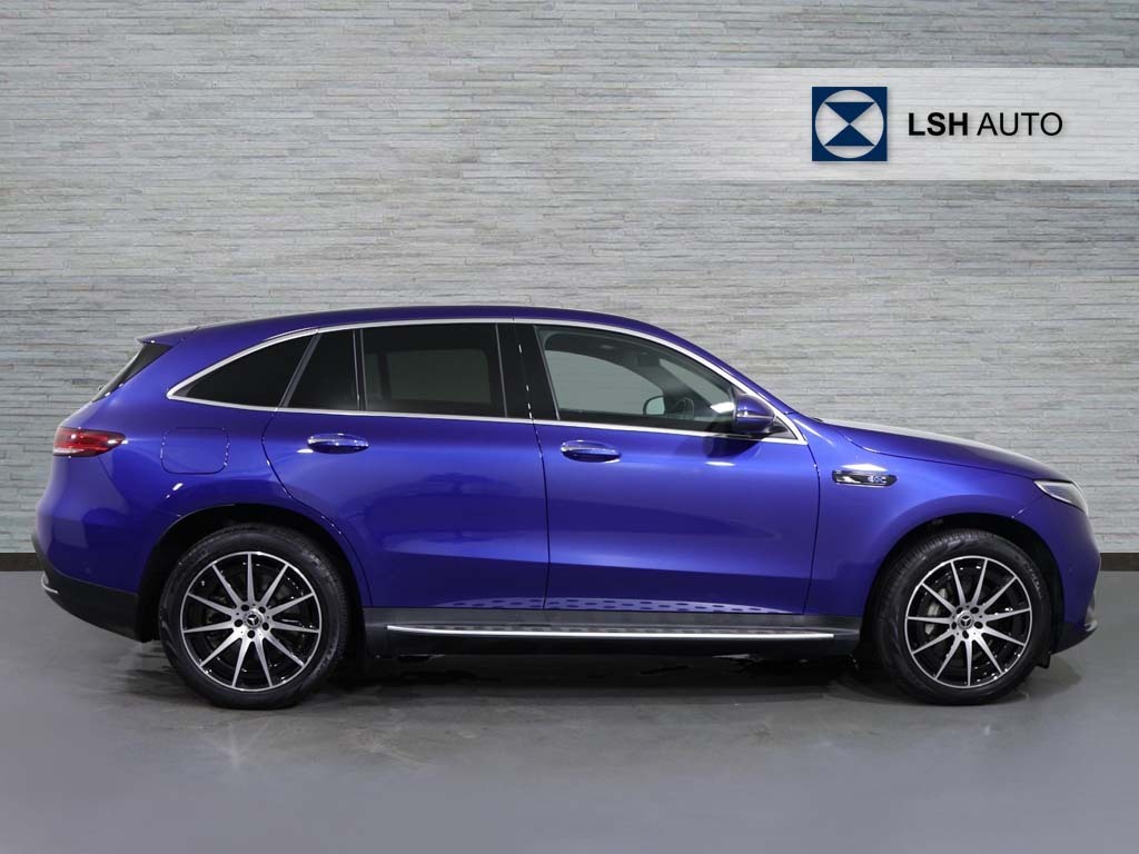 Mercedes-Benz EQC Eqc 400 300Kw Amg Line Edition 80Kwh KT73YJV Blue #3
