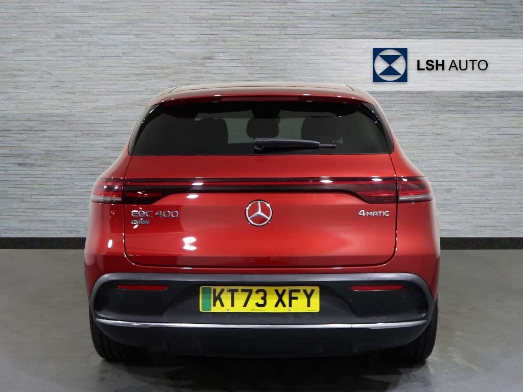 Mercedes-Benz EQC Eqc 400 300Kw Amg Line Edition 80Kwh KT73XFY Red #5