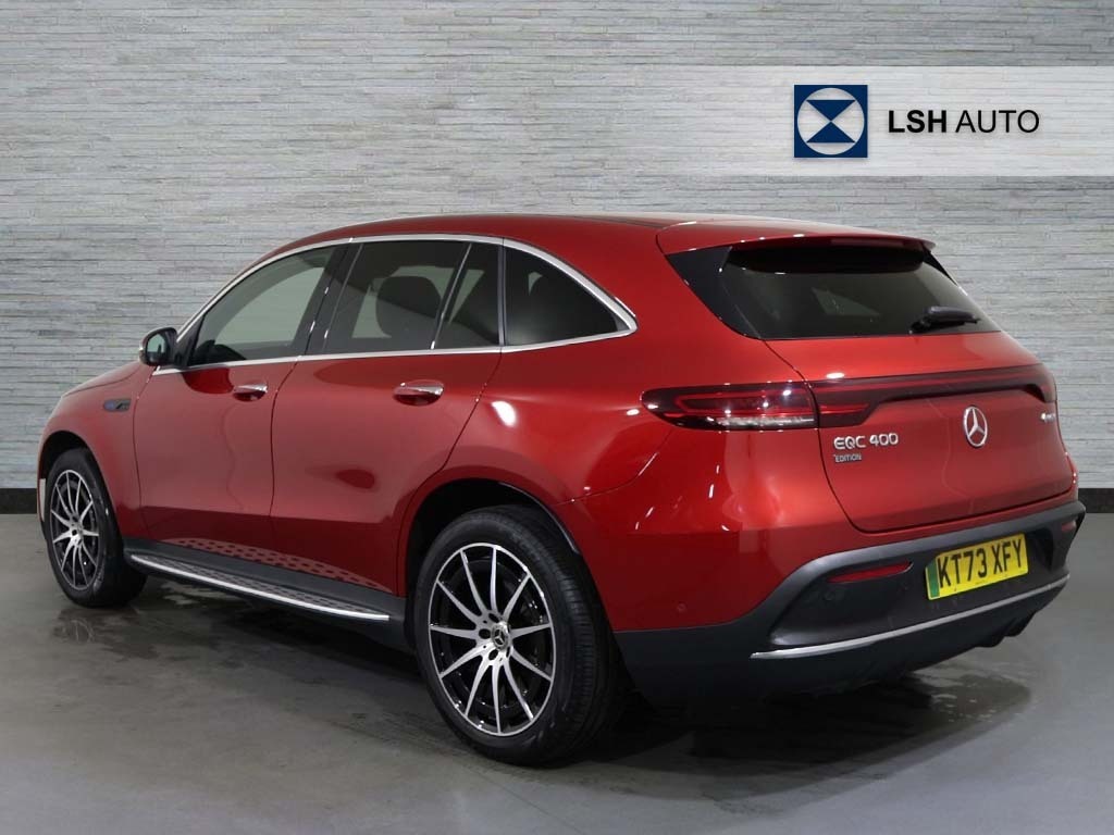 Mercedes-Benz EQC Eqc 400 300Kw Amg Line Edition 80Kwh KT73XFY Red #2