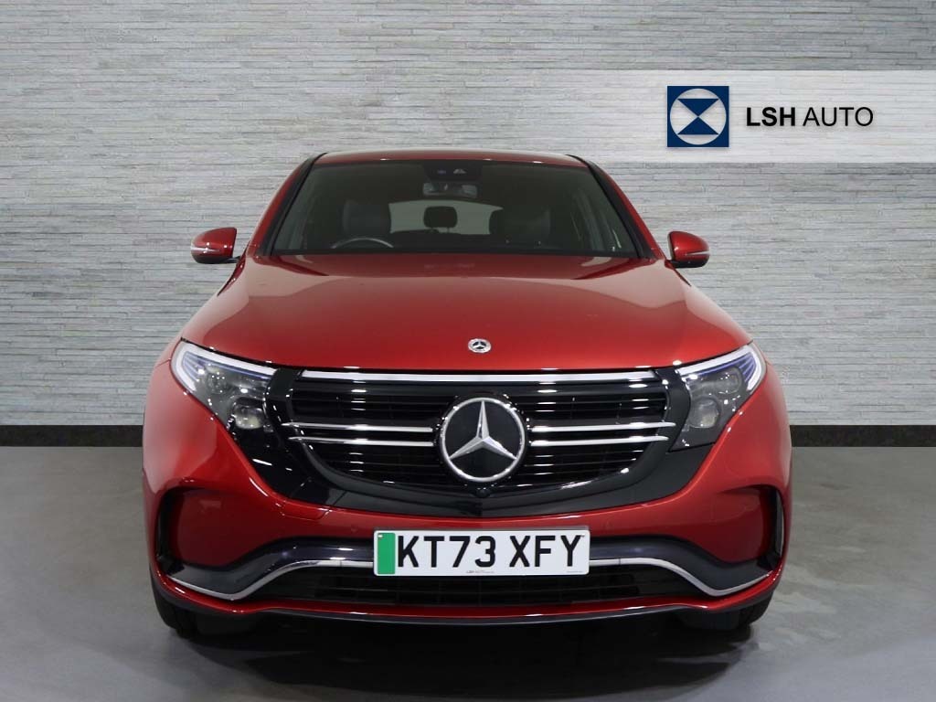 Mercedes-Benz EQC Eqc 400 300Kw Amg Line Edition 80Kwh KT73XFY Red #4