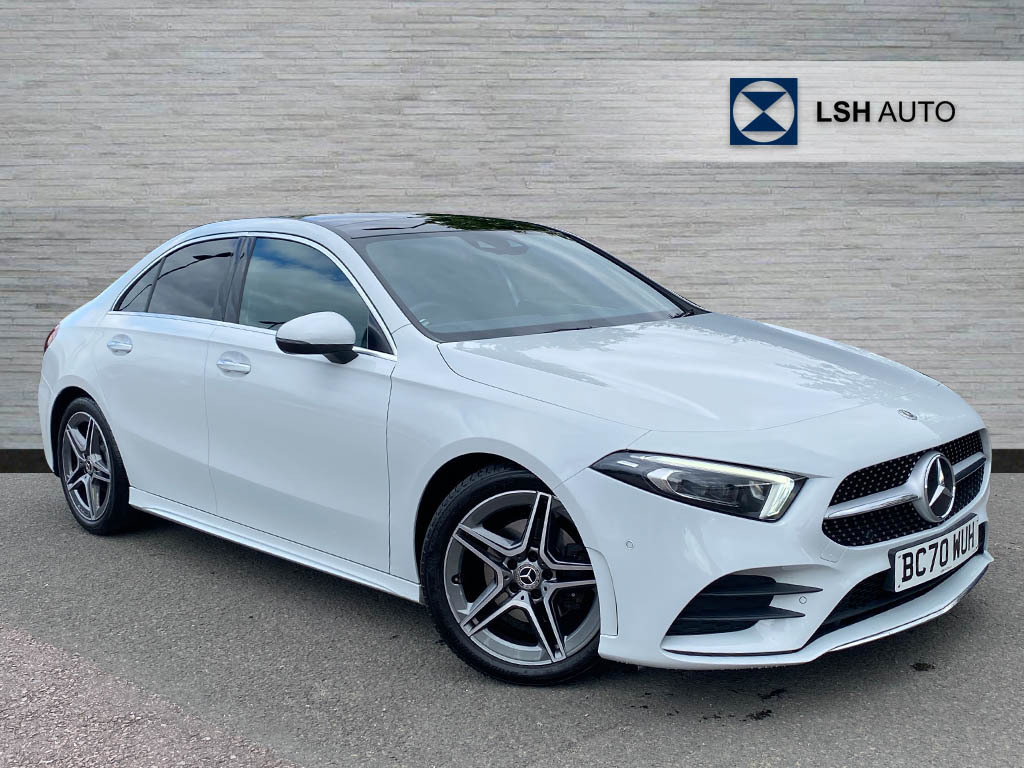 Mercedes-Benz A Class A200d Amg Line Premium Plus White