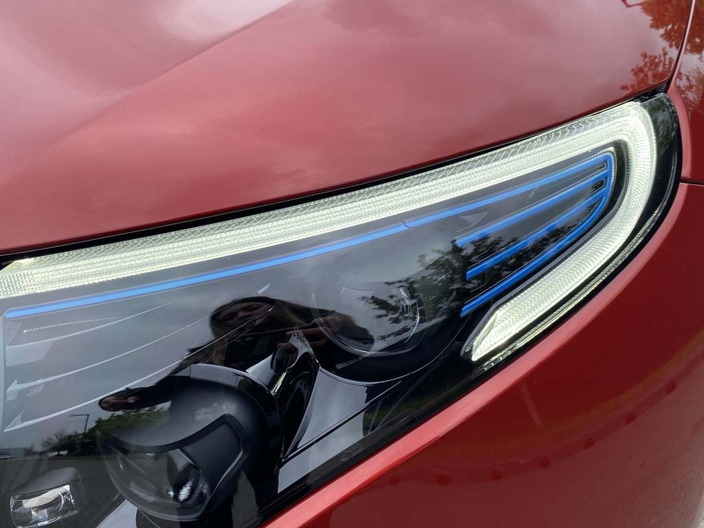 Mercedes-Benz EQC Eqc 400 300Kw Amg Line Edition 80Kwh KO73DYT Red #6