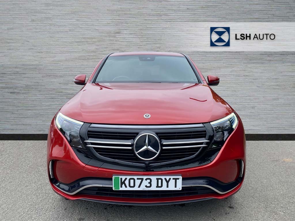 Mercedes-Benz EQC Eqc 400 300Kw Amg Line Edition 80Kwh KO73DYT Red #4