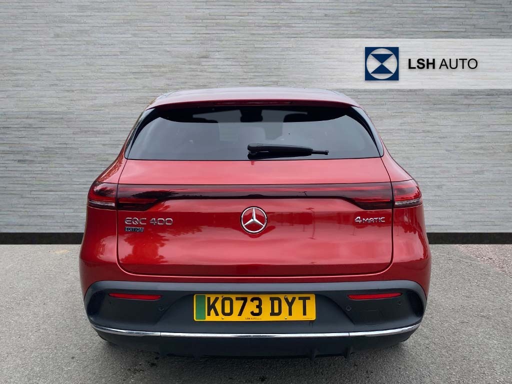 Mercedes-Benz EQC Eqc 400 300Kw Amg Line Edition 80Kwh KO73DYT Red #5